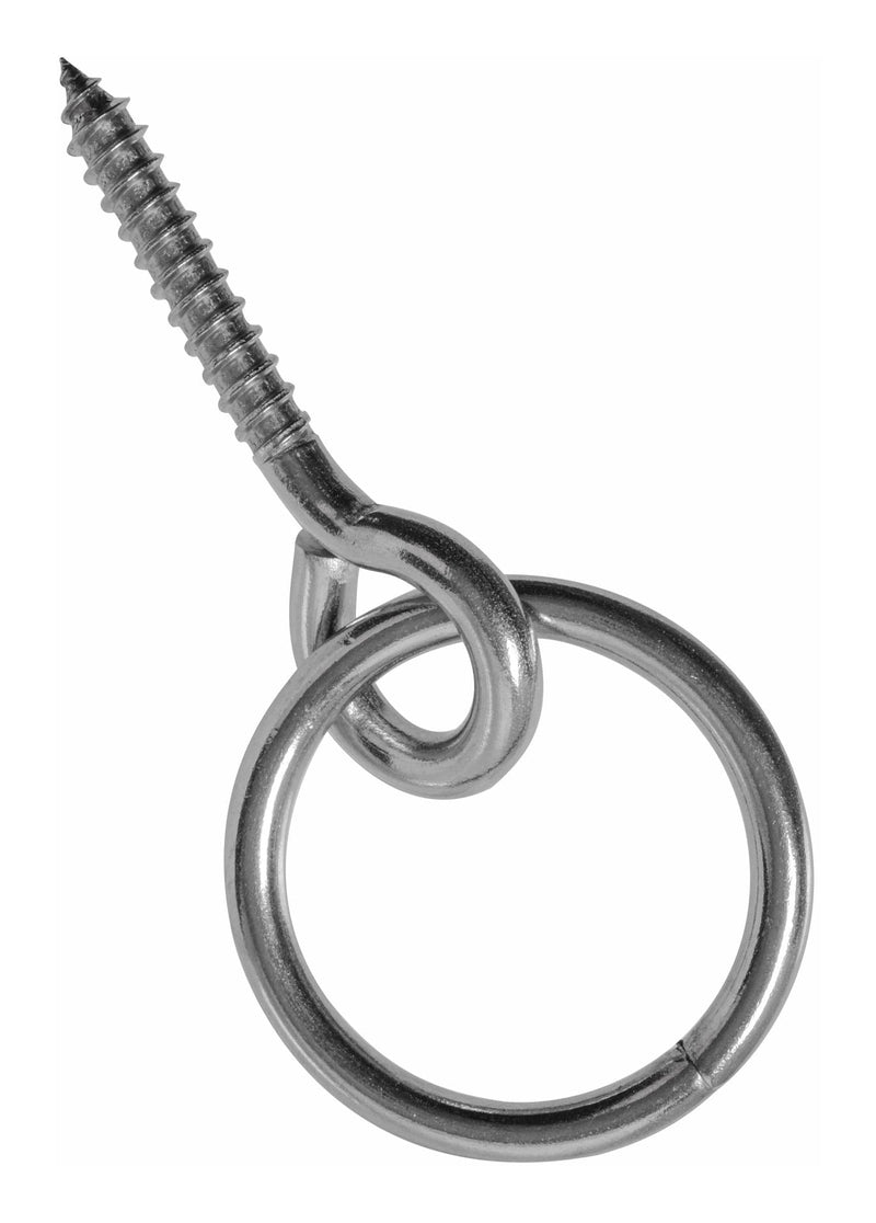 Zinc-Plated Lag Hitch Ring G3W3