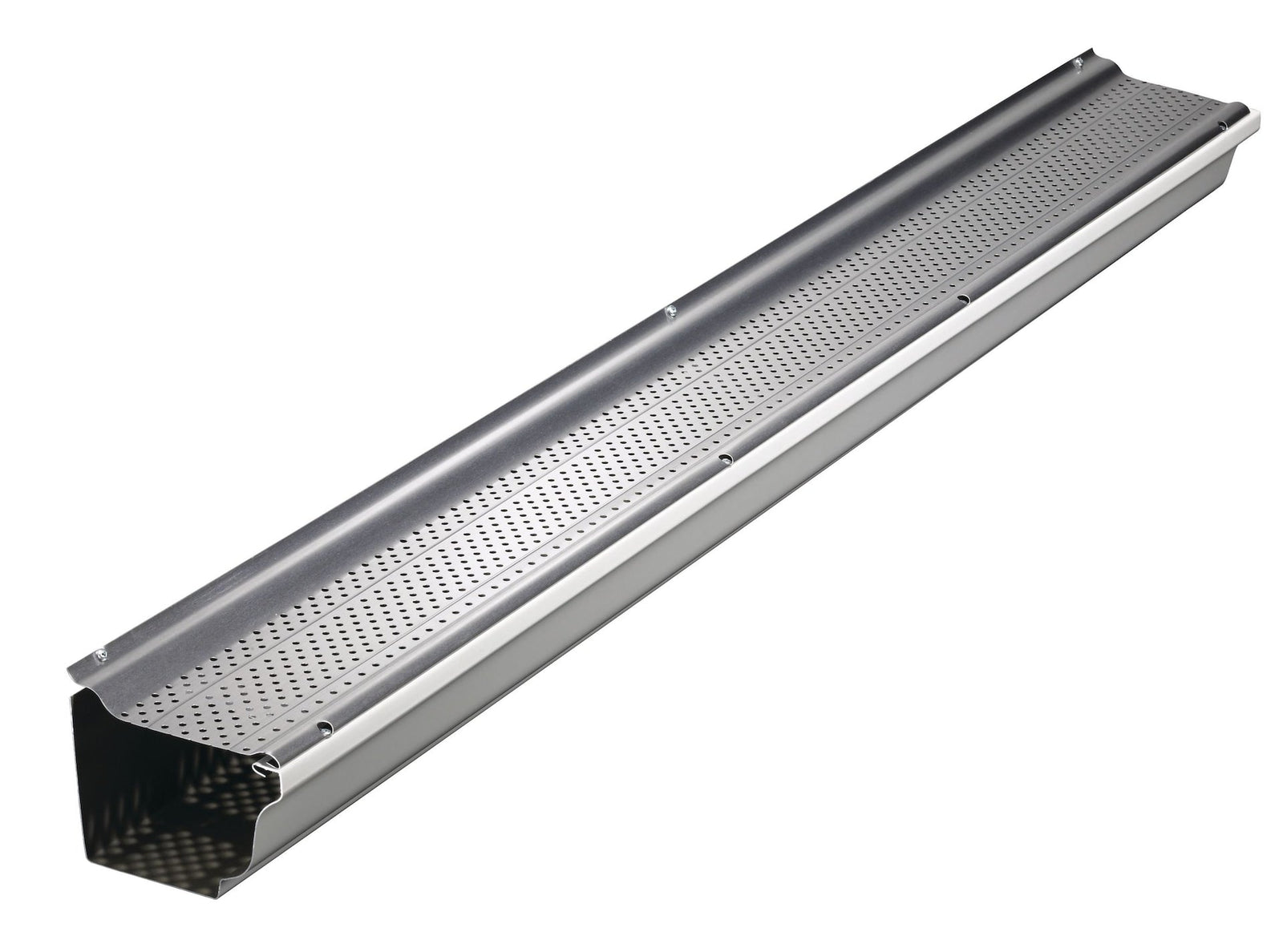 Smart Screen 20-ft Aluminum Gutter Guards, Metallic, 5-pk I5X2 - product image 1