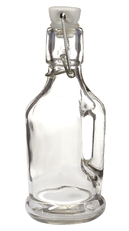 Home Made Glass Flip-Top Lid Bottle, Assorted Sizes, 1-pc V6G0 - product image 1