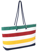 Bay Stripes Insulated Canvas Cooler Bag, Navy O9S8 - product image 1