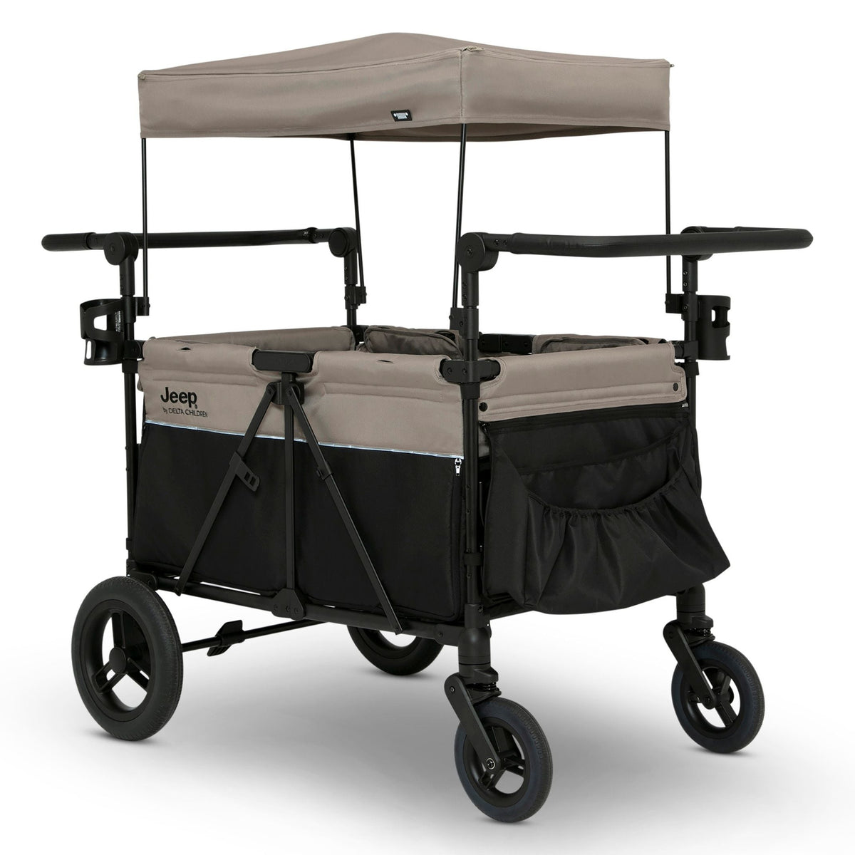Gladiator Stroller Wagon by Delta Children, Black/Tan G9S0 - product image 1