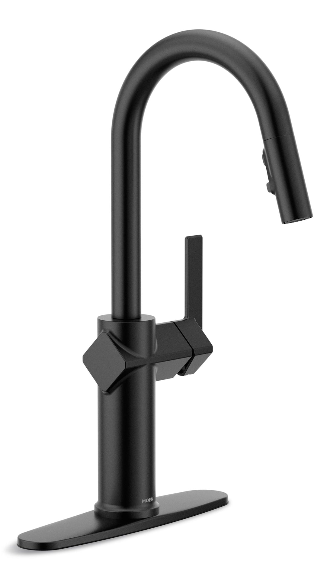 1-Handle Pull-Down Kitchen Faucet, Matte Black P3F6 - product image 1