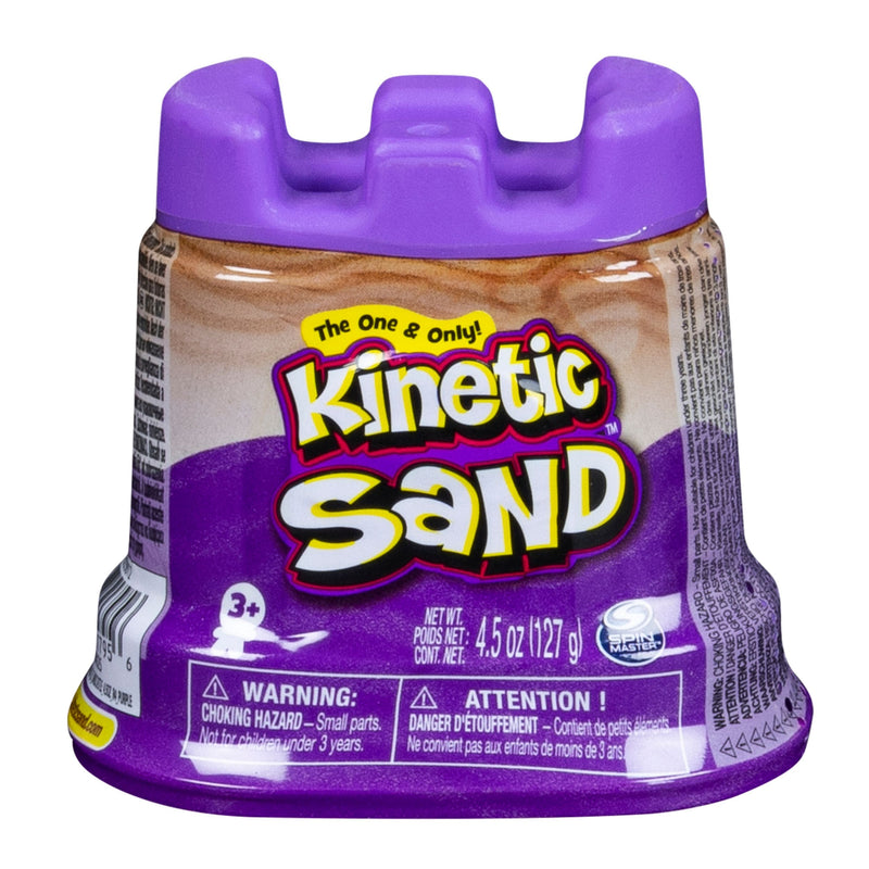 Sand Kids Moldable Play Sand & Castle Container, 4.5-oz, Assorted Colours, Ages 3+ P0I2