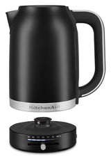 Electric Kettle with Swivel Base, Matte Black, 1.7-L A1B6 - product image 1
