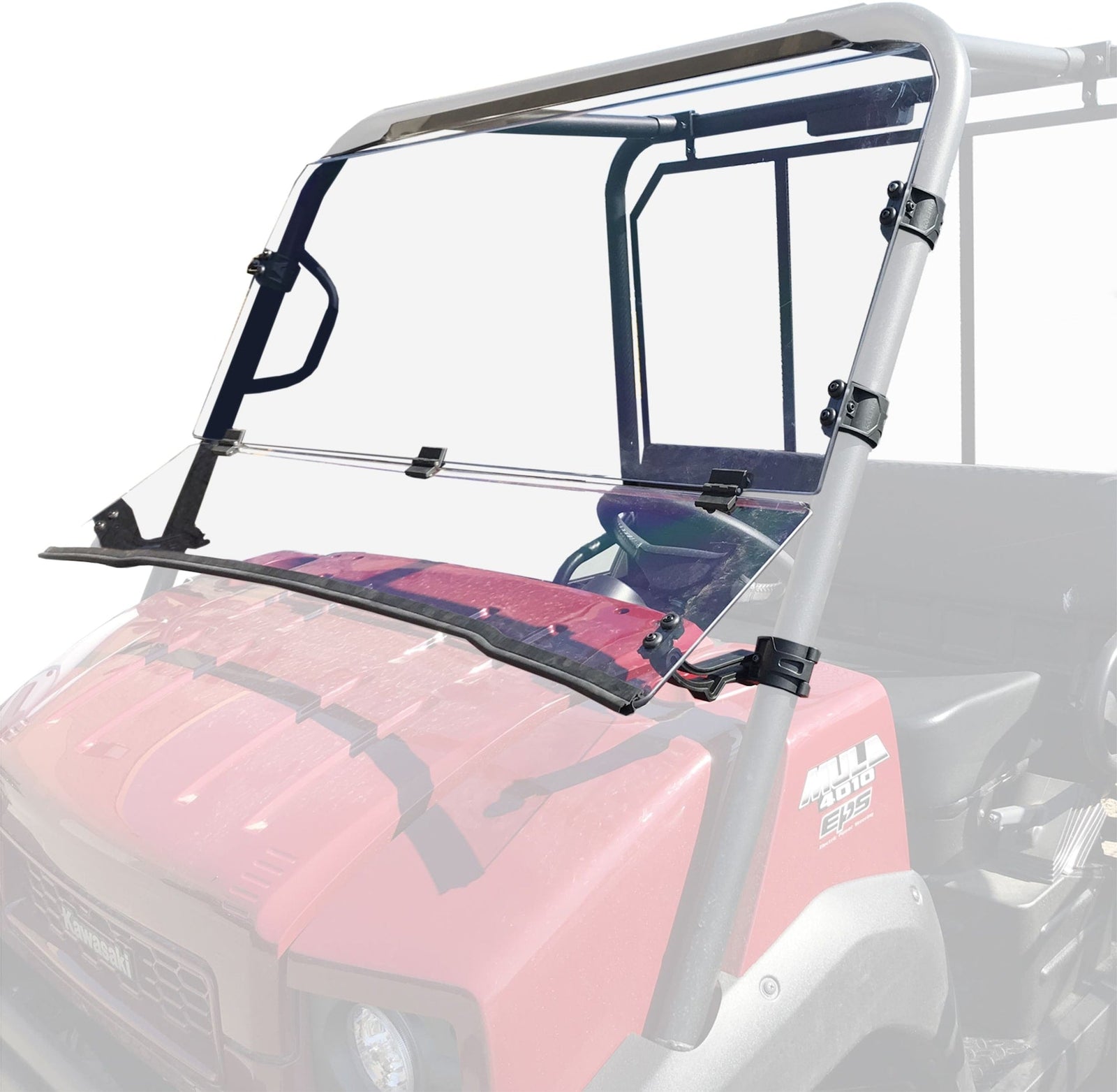 2500 Rear Panel UTV Windshield for Kawasaki Mule 4000/4010 W0H9 - product image 1