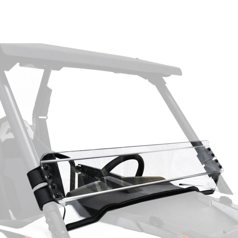 Uncoated Half Fixed Windshield, RZR1000 Q0R9