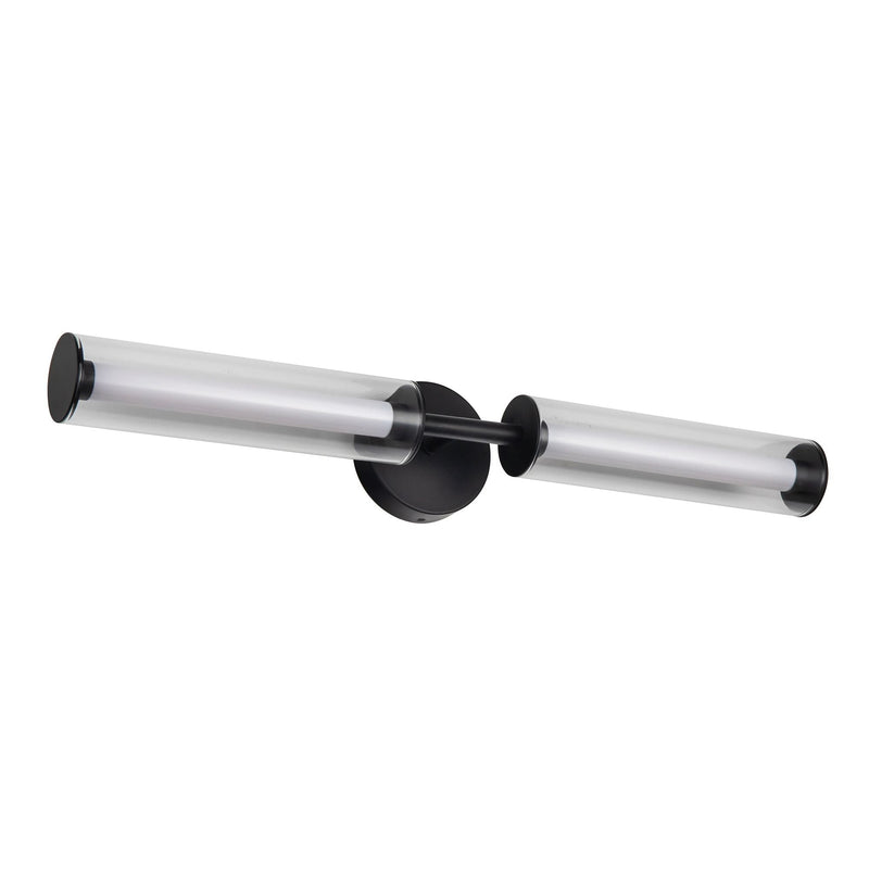 Braga 5-in Vanity Light, Black W4R5