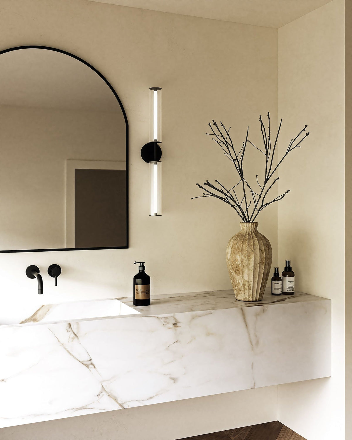 Braga 5-in Vanity Light, Black W4R5 - product image 6