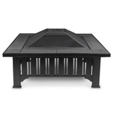 Square Wood Burning Fire Pit in Black, 34-in N5Y4 - product image 2