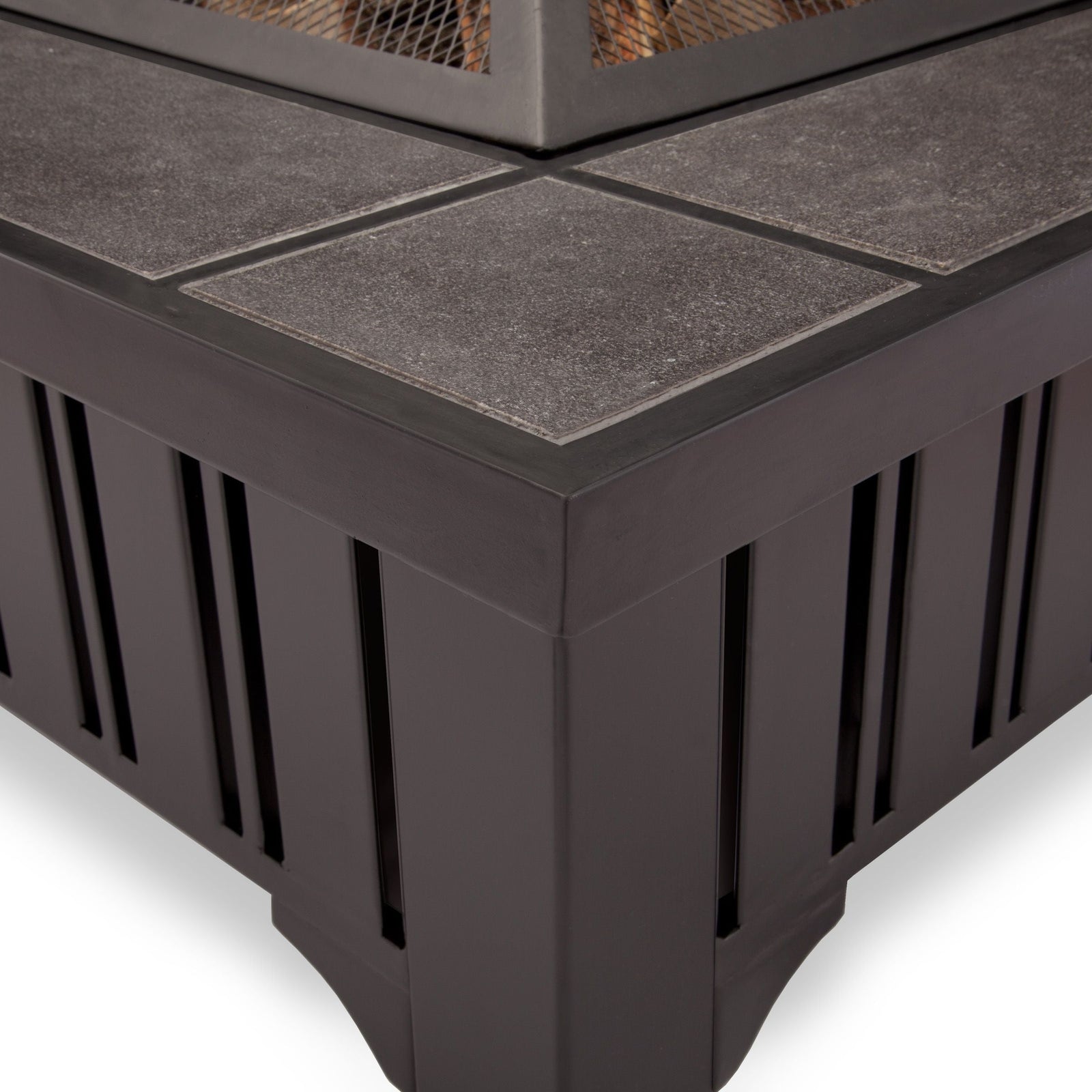 Square Wood Burning Fire Pit in Black, 34-in N5Y4 - product image 4