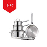 Classico Stainless Steel Cookware Set, 8-pc M2P7 - product image 3