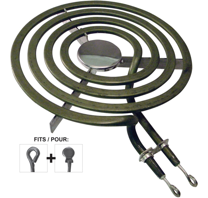 62454 Surface Stove Top Element, 1500W, 240V, 6-in T3V8