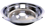 62470 Universal Stove Drip Pan with Trim Ring, Bright Chrome, 8-in D8X2 - product image 1