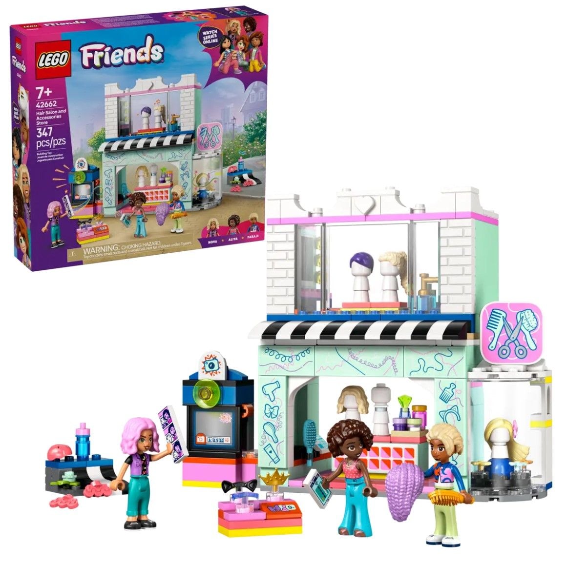 Friends Hair Salon and Accessories Store Set - 42662, 347-pcs, Ages 7+ I4A5 - product image 1