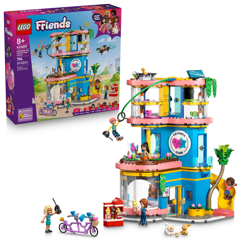 Friends Heartlake City Friends Club House Building Set - 42896, 794-pcs, Ages 8+ C5X4
