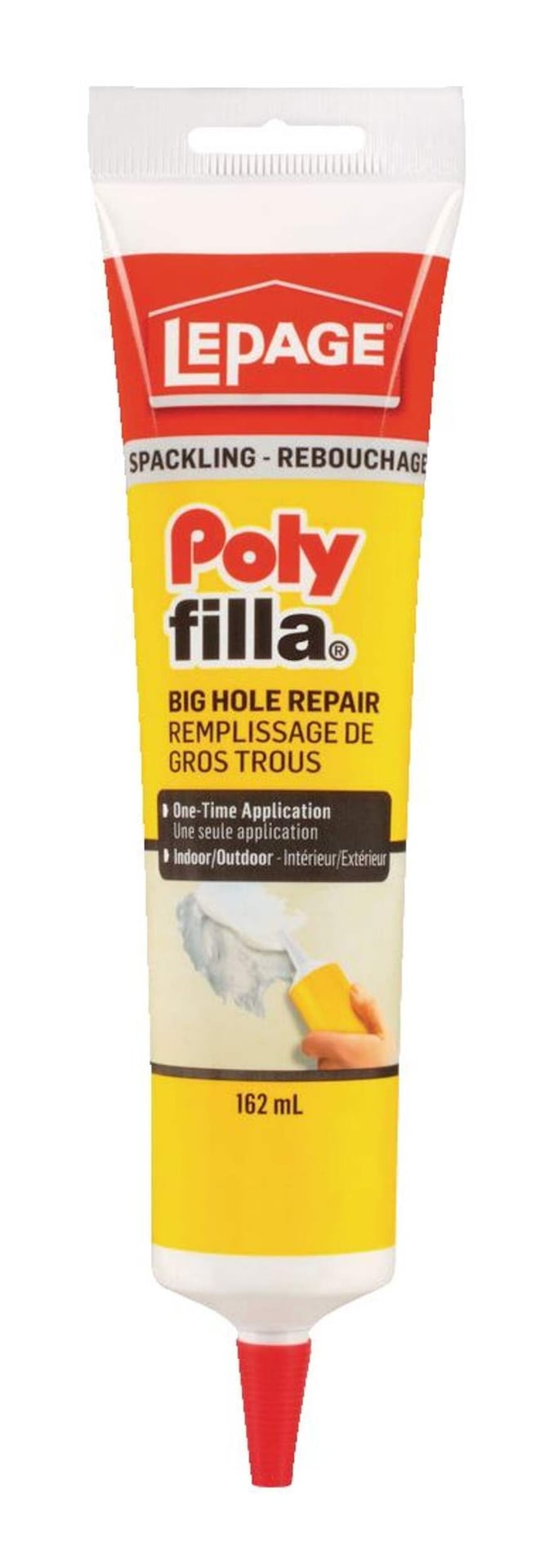 Polyfilla Big Hole Repair Spackling, Hole & Crack Filler, Indoor/Outdoor Use, Assorted Sizes E5V0 - product image 1