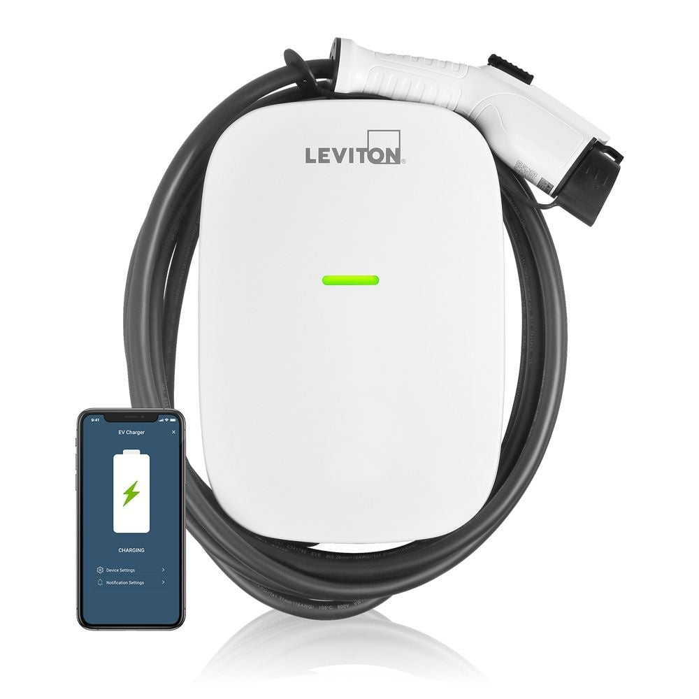 80A Wi-Fi Level 2 Hardwired J1772 EV Charger A2M9 - product image 1