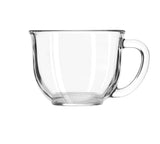 Clear Glass Oversize Latte Mug, 17-oz G8T0 - product image 1