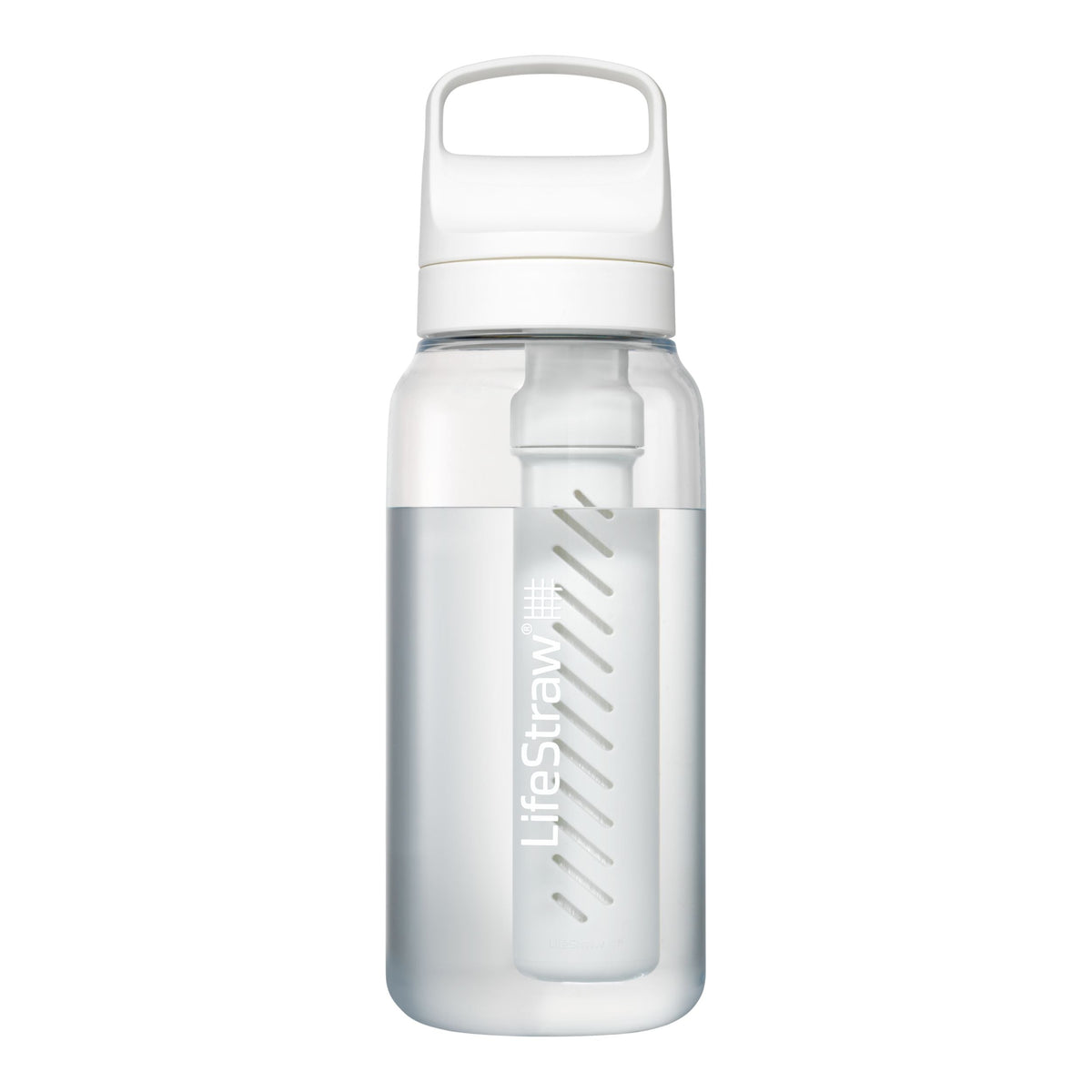 GO Series Water Bottle, 1-L, White J6F8 - product image 1