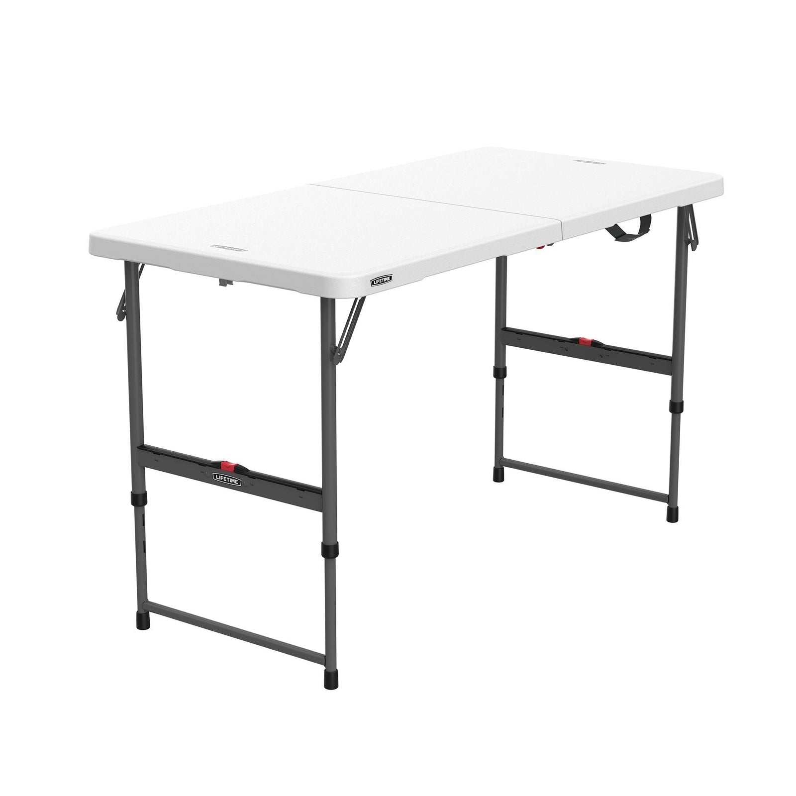 Adjustable Height Folding Table, Indoor/Outdoor, 4-ft F9C7 - product image 1