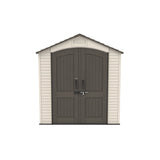 Lockable Steel Shed, Beige, 7 x 12 -ft C8V2 - product image 3