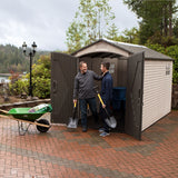 Lockable Steel Shed, Beige, 7 x 12 -ft C8V2 - product image 5