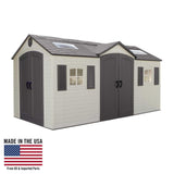 Outdoor Storage Shed with Dual Side Entry, 15 x 8-ft H8F6 - product image 5