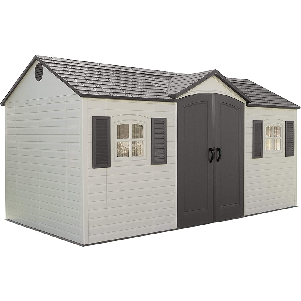 Outdoor Storage Shed with Windows, 8-ft x 15-ft G8T0 - product image 1