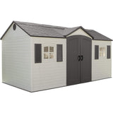 Outdoor Storage Shed with Windows, 8-ft x 15-ft T4T1 - product image 1