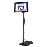 Portable Adjustable Basketball Backboard, Hoop & Net System, 48-in I5M3 - product image 1