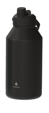 Dual Mouth Flip Lid Double Wall Stainless Steel Water Bottle, 64-oz N0E4 - product image 1