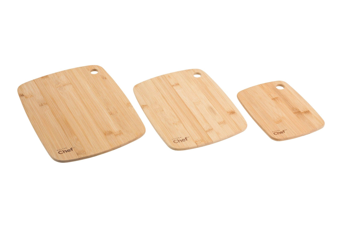 Bamboo Cutting Board, Assorted Sizes, 3-pk F5J7 - product image 1