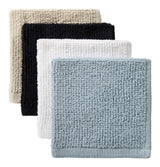 Bar Mop Dish Cloths, Black, Grey & Dusty Blue, 12-in, 8-pk N7B5 - product image 1