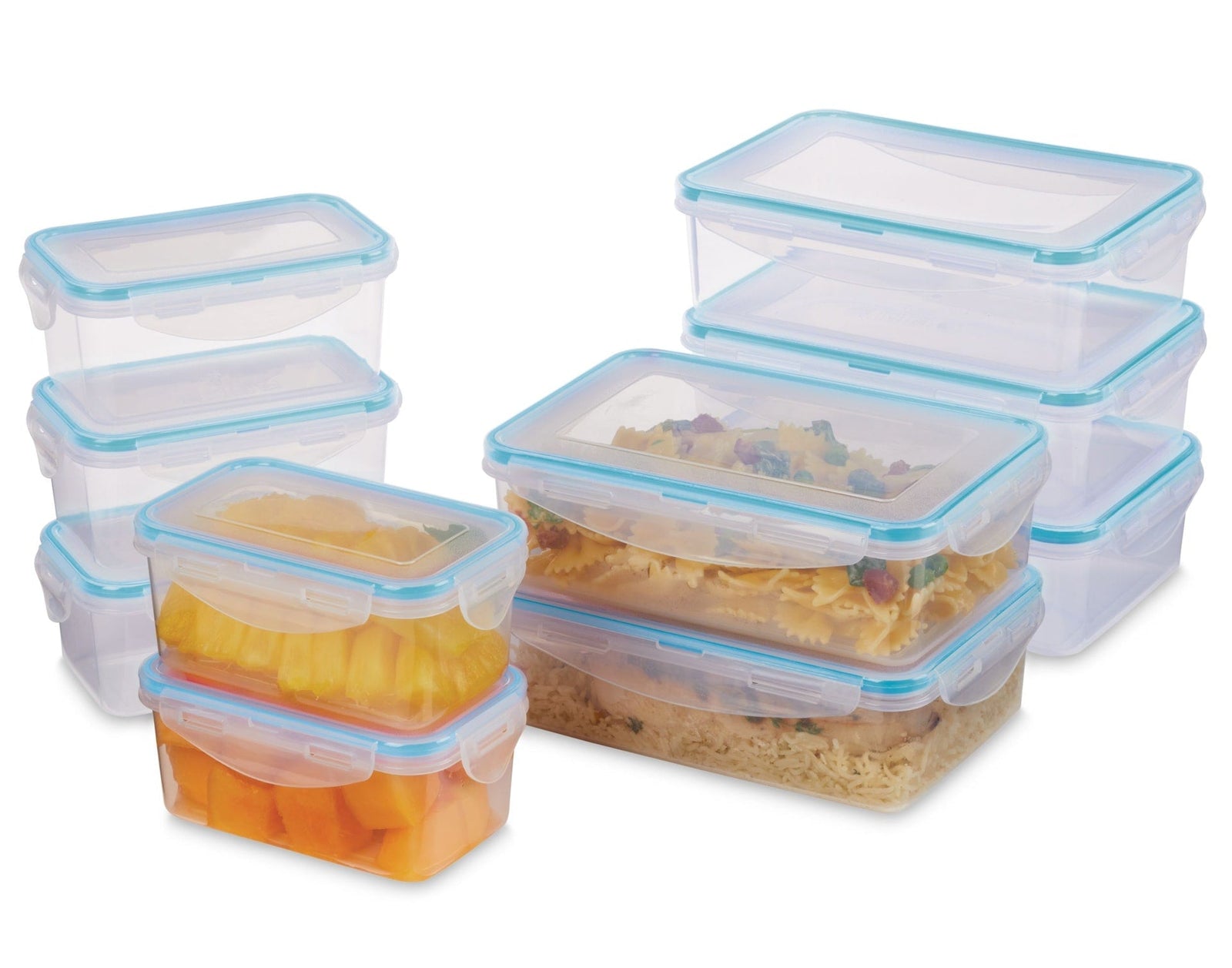 BPA-Free Food Container Container Set with Lids, 10 Count E3B7 - product image 1