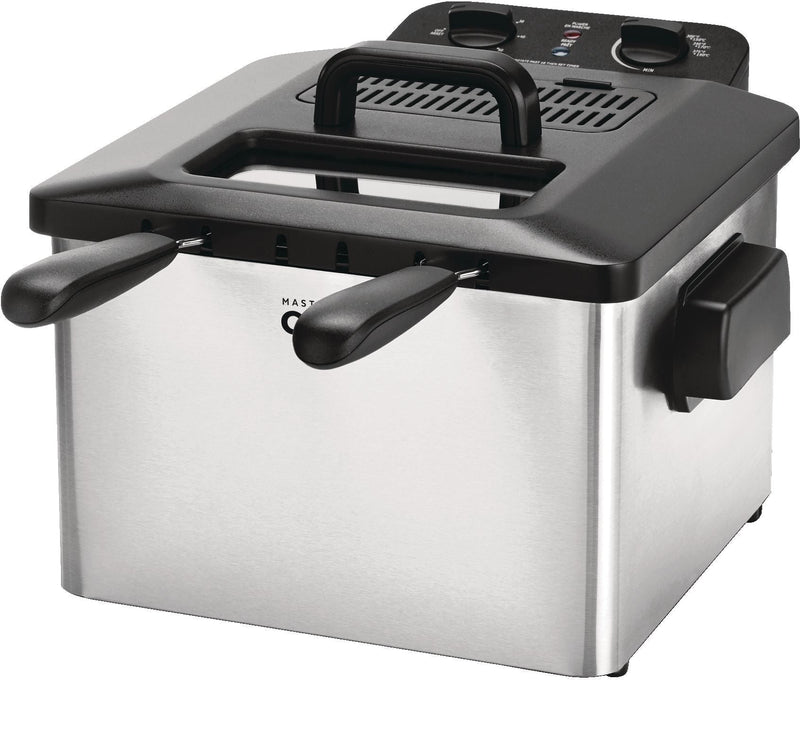Deep Fryer with 2 Basket Capacity, Stainless Steel, 4.5-L Q3T8