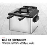 Deep Fryer with 2 Basket Capacity, Stainless Steel, 4.5-L M1B0 - product image 6