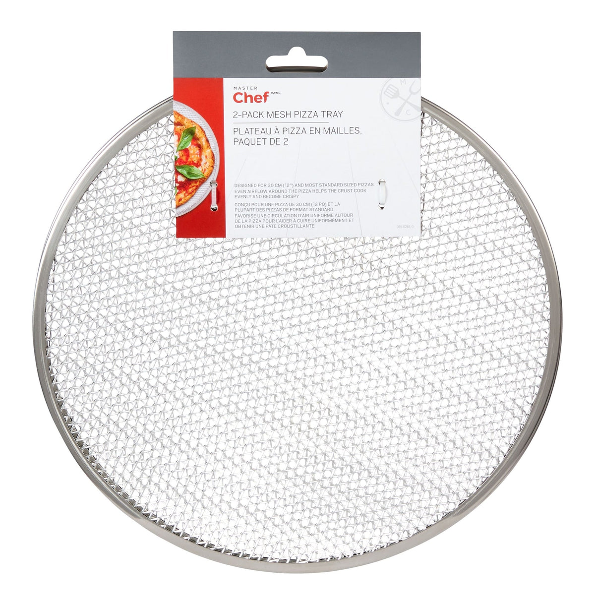 Mesh Round Pizza Tray Set, 2-pk T0W6 - product image 1