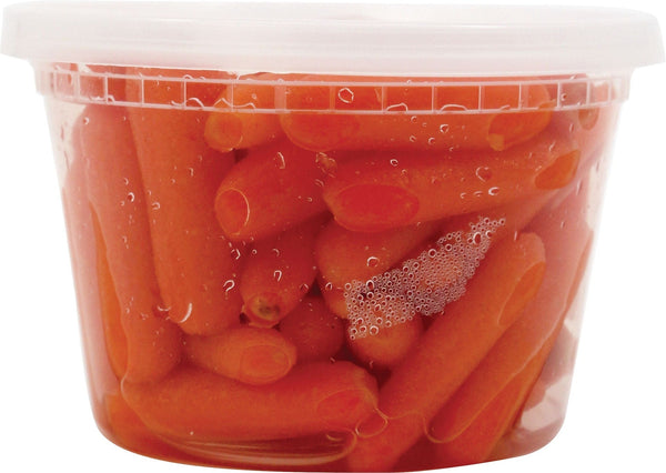 Round Plastic Deli-Style Food Storage Container Set, 16-oz, 40-pc C6F8
