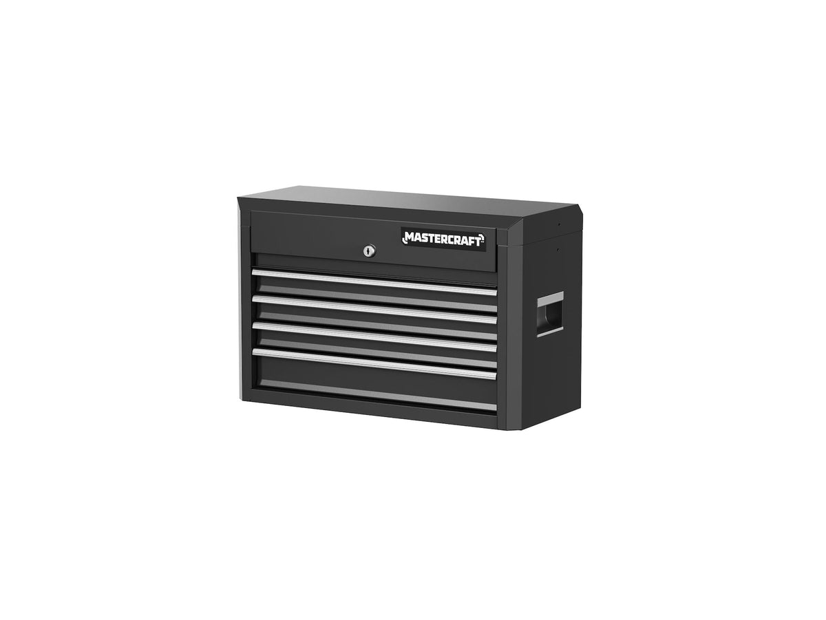 4-Drawer Tool Storage Chest with Liners, Black, 24-in T7L5 - product image 1