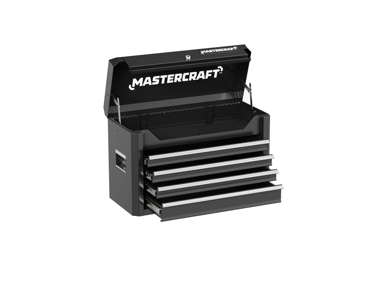 4-Drawer Tool Storage Chest with Liners, Black, 24-in T7L5 - product image 5