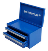 Mini Toolbox with 2 Drawers, Blue H0O4 - product image 1