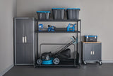 Seasonal Storage Rack with Rolling Platform Cart, Black, 65.5-in x 35.5-in x 68-in X2W5 - product image 7