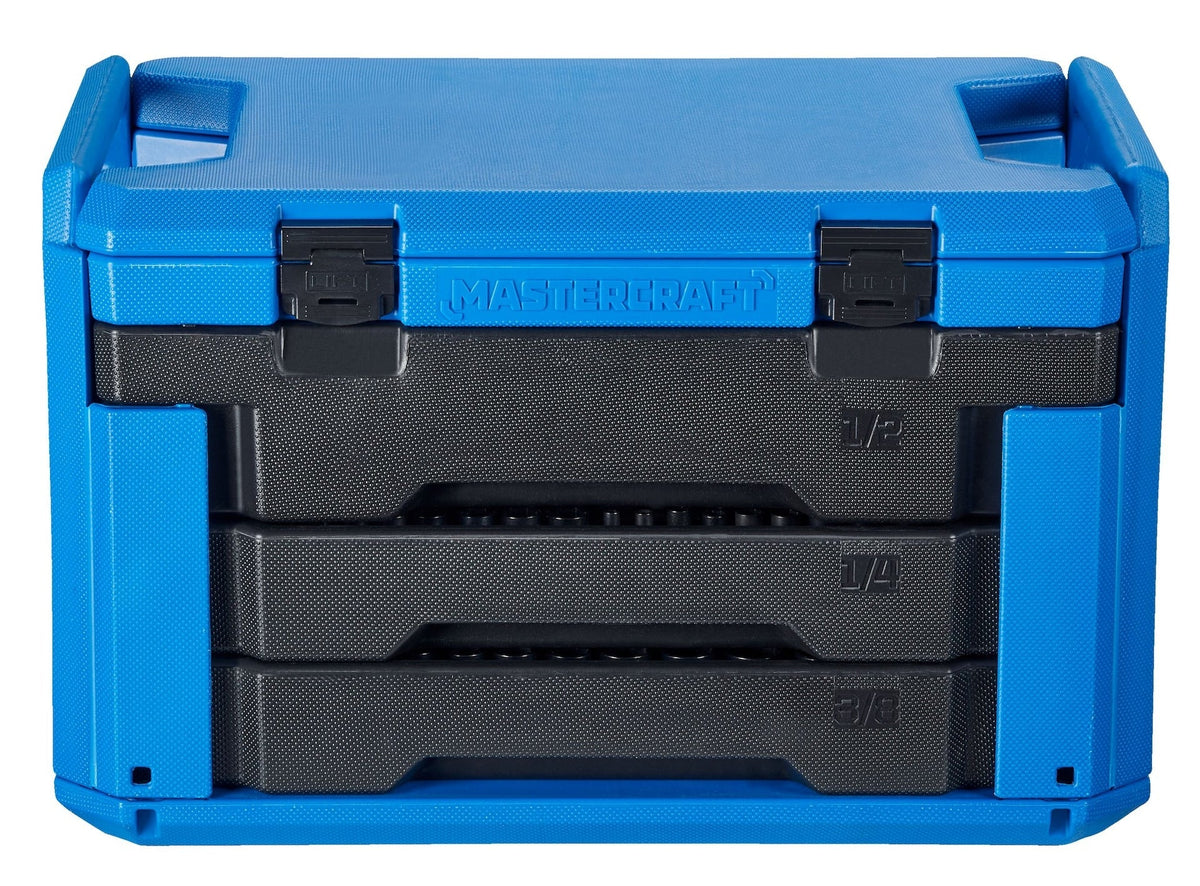 Socket Set, SAE/Metric, CRV, Black Steel Finish, 260-pc Y8Y7 - product image 6