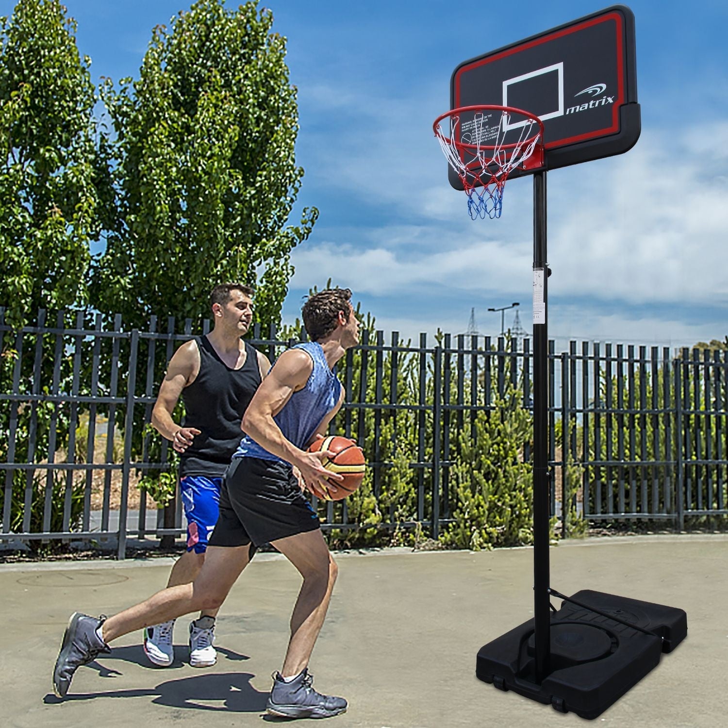 Classical Portable Adjustable Basketball System, 44-in V9R8 - product image 7