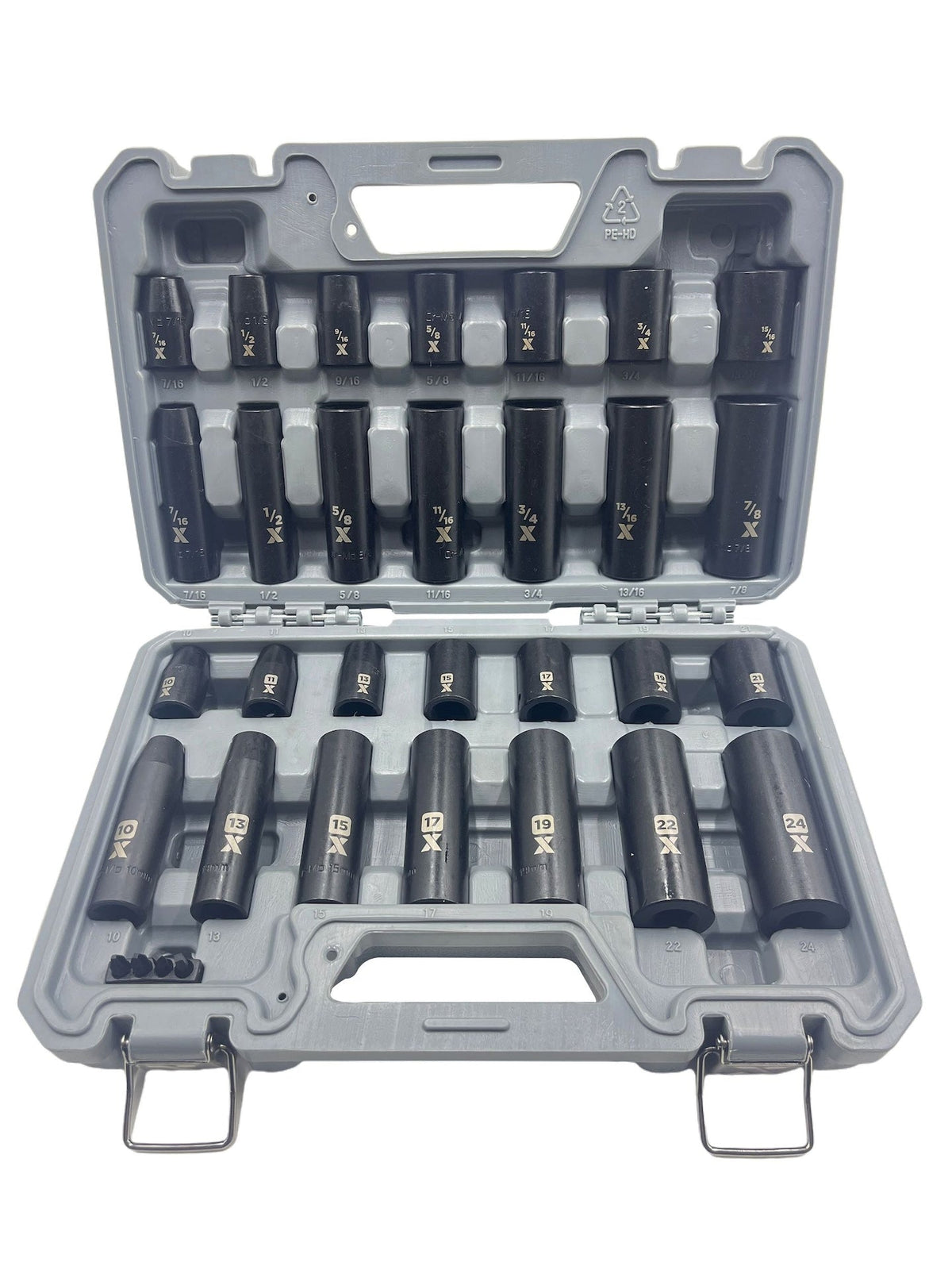 1/2-in Drive Professional Grade Impact Socket Set, 28-pc, CRMO X9G1 - product image 3