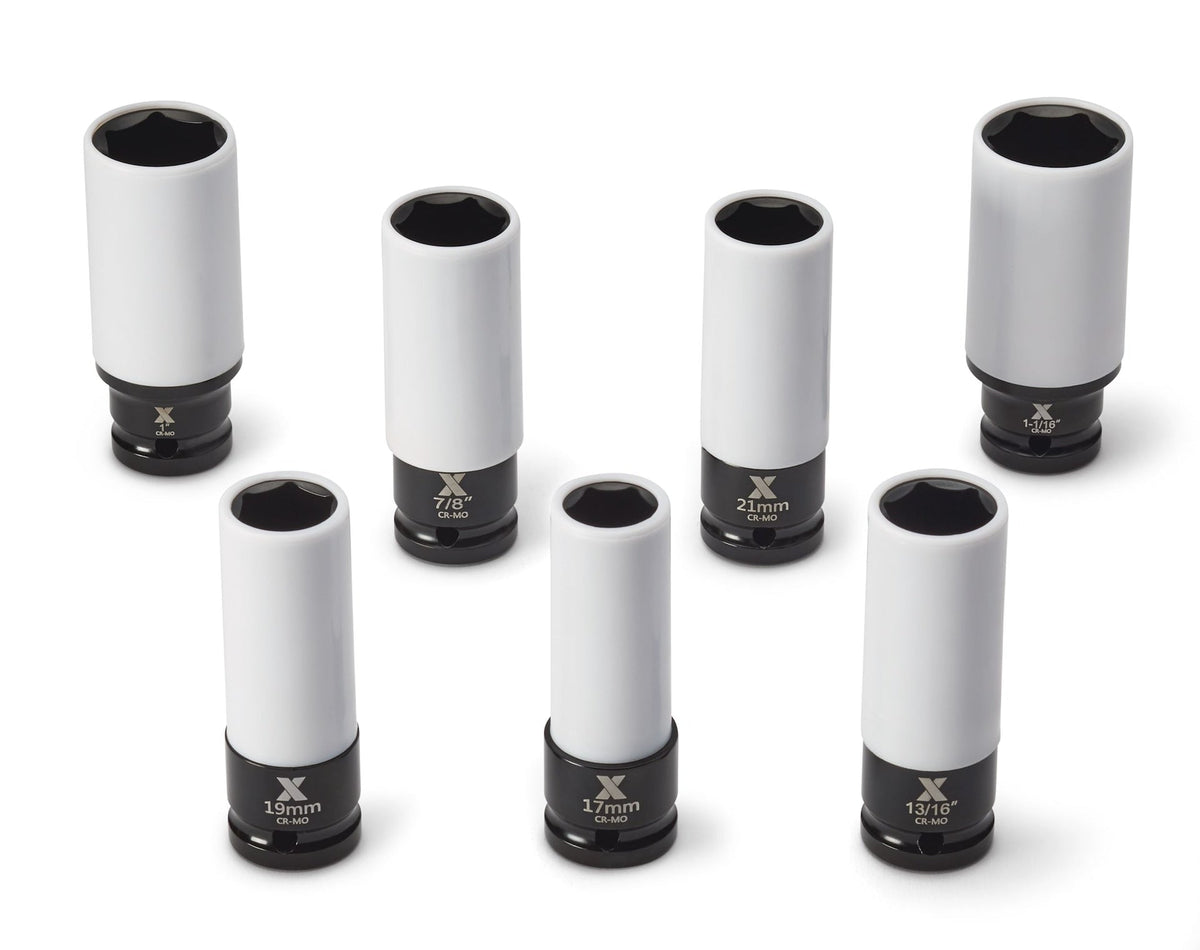 1/2-in Drive Wheel Protector Deep Impact Socket Set, 7-pc G5W8 - product image 6