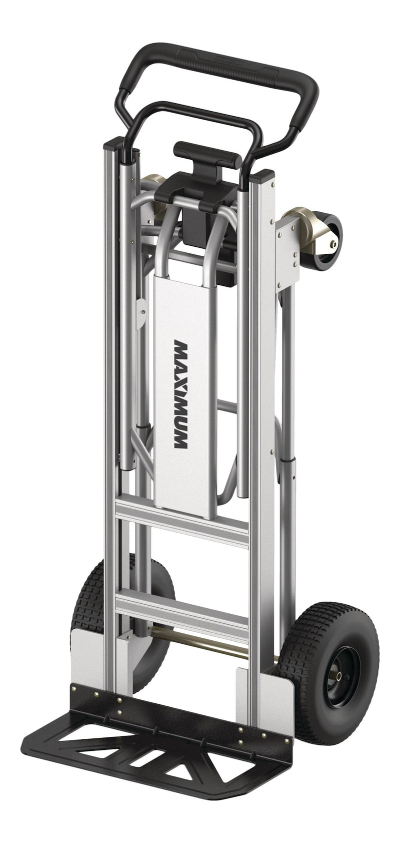 3-in-1 Hybrid Aluminum Hand Truck & Cart, 800 lb & 1000 lb Load Capacity, No Assembly Required L2V7