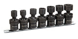 3/8-in Drive Swivel Impact Socket Set, 7-pc, SAE, CRMO P7L0 - product image 1