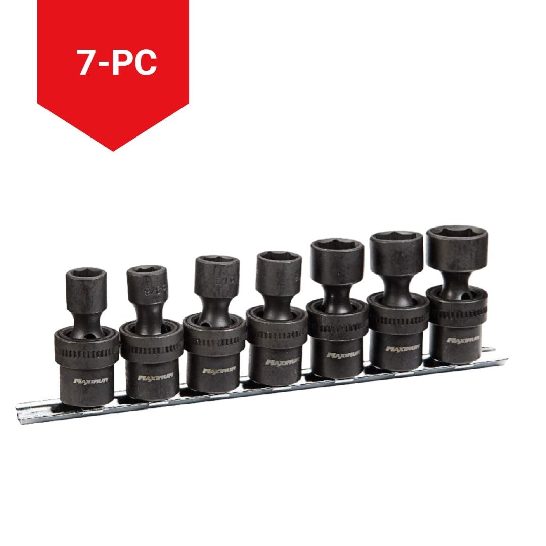 3/8-in Drive Swivel Impact Socket Set, 7-pc, SAE, CRMO P7L0 - product image 4