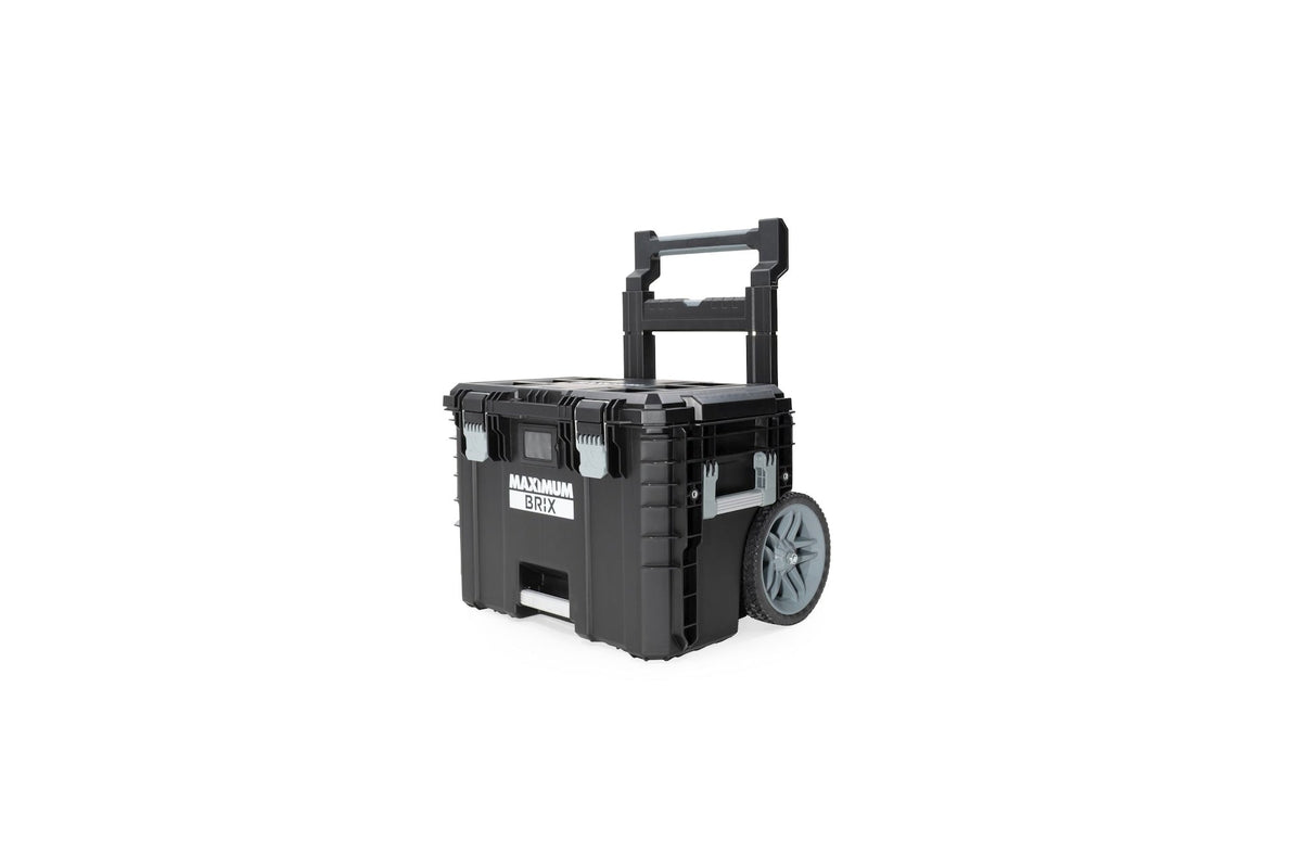 Brix Modular Portable Toolbox/Tool Storage System with Wheels, IP65, 23-in x 19-in x 33-in, 3-pc N3E9 - product image 3